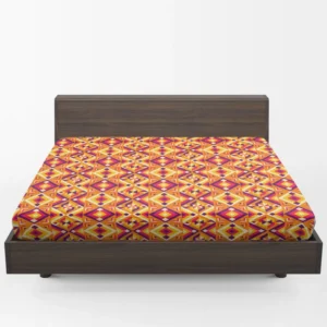 Colorful Geometric Pattern Fitted Sheet 1