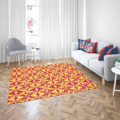 Colorful Geometric Pattern Rug 2