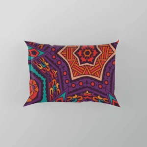 Colorful Geometrical Ethnic Design Pillow Case