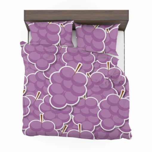 Colorful Grape Bunches Art Bedding Set 2