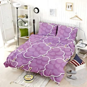 Colorful Grape Bunches Art Bedding Set