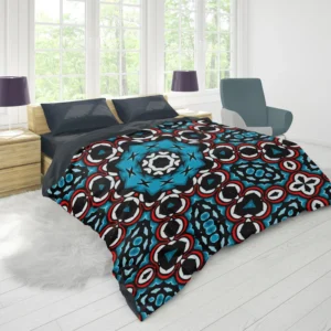 Colorful Indian Oriental Design Duvet Cover 1