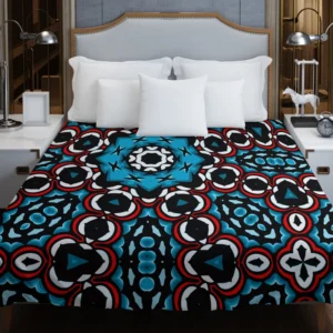 Colorful Indian Oriental Design Duvet Cover