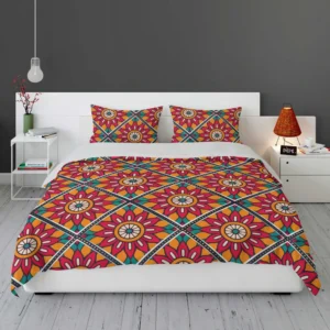 Colorful Mandala Pattern Bedding Set 1