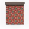 Colorful Mandala Pattern Fitted Sheet