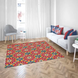 Colorful Mandala Pattern Rug 2