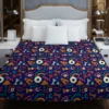 Colorful Mini Rectangle Pattern Duvet Cover