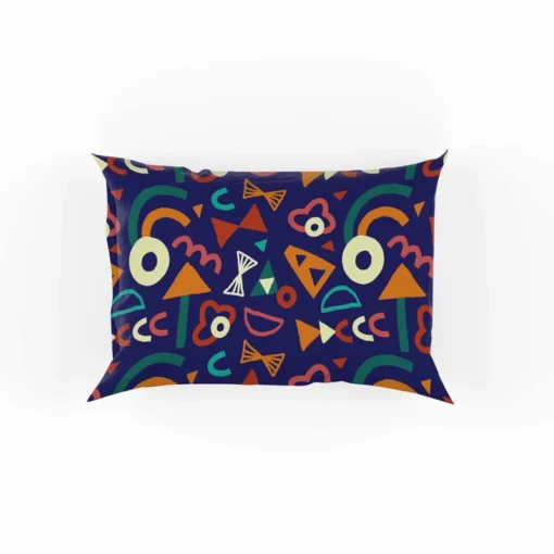 Colorful Mini Rectangle Pattern Pillow Case