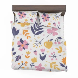 Colorful Plants Flowers Bedding Set 2