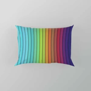 Colorful Rainbow Colors Pillow Case