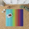 Colorful Rainbow Colors Rug