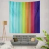 Colorful Rainbow Colors Wall Tapestry