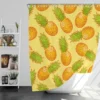 Colorful Ripe Pineapple Shower Curtain