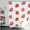 Colorful Strawberries Pattern Shower Curtain