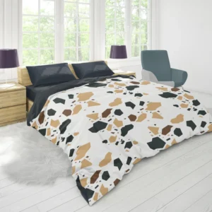 Colorful Terrazzo Design Duvet Cover 1