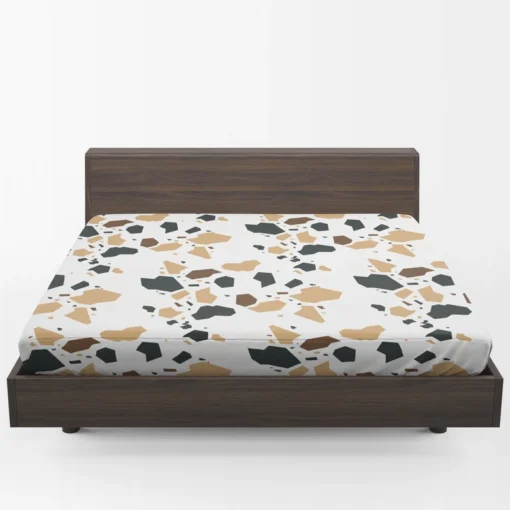 Colorful Terrazzo Design Fitted Sheet 1