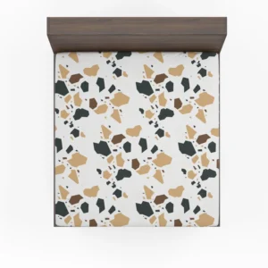 Colorful Terrazzo Design Fitted Sheet