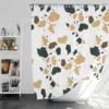 Colorful Terrazzo Design Shower Curtain