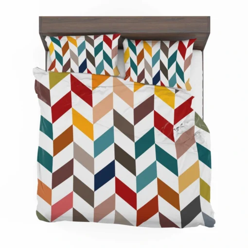 Colorful Zigzag Chevron Bedding Set 2