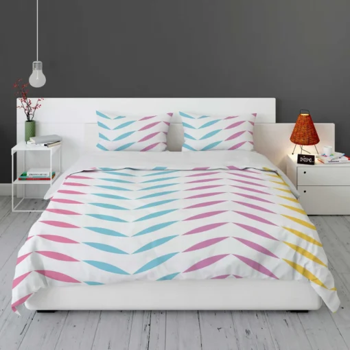 Colorful Zigzag Geometric Repeat Bedding Set 1