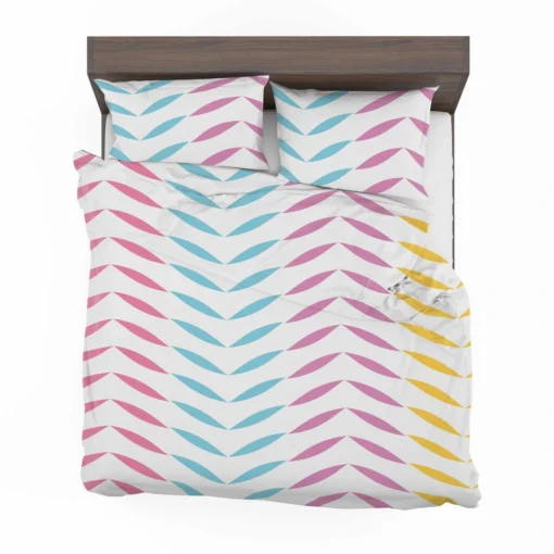 Colorful Zigzag Geometric Repeat Bedding Set 2