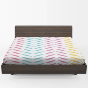 Colorful Zigzag Geometric Repeat Fitted Sheet 1