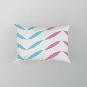 Colorful Zigzag Geometric Repeat Pillow Case