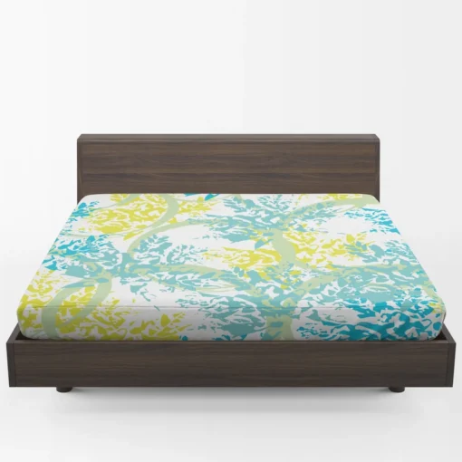 Coral Reef Underwater Plants Fitted Sheet 1