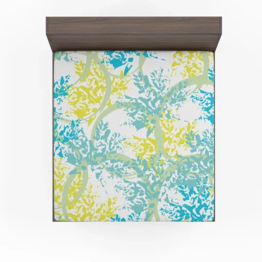 Coral Reef Underwater Plants Fitted Sheet