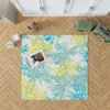 Coral Reef Underwater Plants Rug