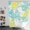 Coral Reef Underwater Plants Shower Curtain