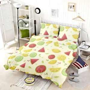 Corn Vegetable Seamless Pattern Bedding Set