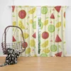 Corn Vegetable Seamless Pattern Curtain