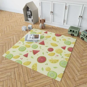 Corn Vegetable Seamless Pattern Rug 1