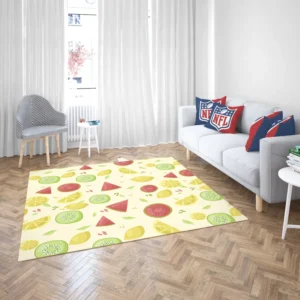 Corn Vegetable Seamless Pattern Rug 2