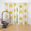 Crayon Sun Design Curtain