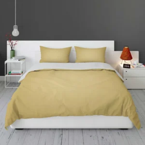 Cream Brulee Solid Color Bedding Set 1