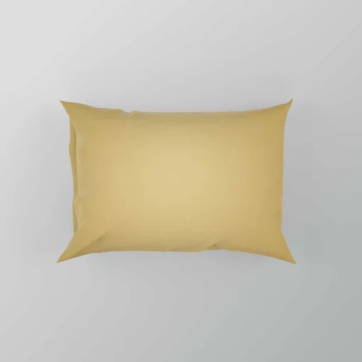 Cream Brulee Solid Color Pillow Case