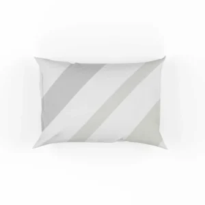 Cream Striped Background Pattern Pillow Case