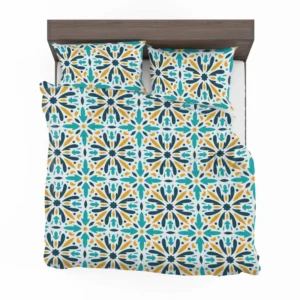 Creative Arabesque Flat Design Pattern Bedding Set 1