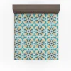 Creative Arabesque Flat Design Pattern Fitted Sheet