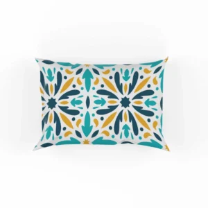 Creative Arabesque Flat Design Pattern Pillow Case