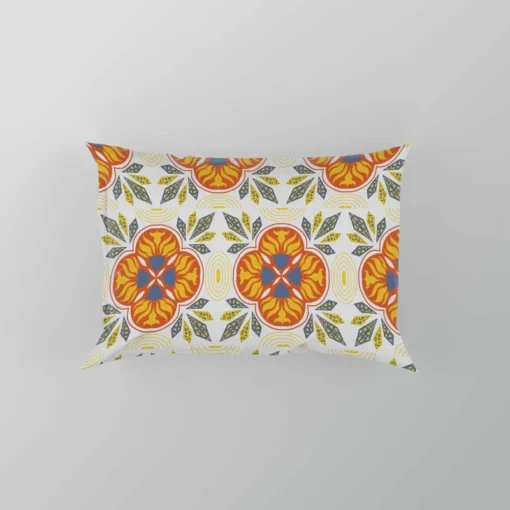 Crystal Floral Nature Damask Pillow Case