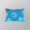 Cute Cat Paw Print Designs Pillow Case