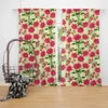 Cute Hot Pink Floral Curtain