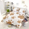 Cute Paw Print Pattern Bedding Set