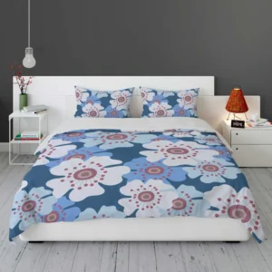 Daisies Summer Floral Print Bedding Set 1