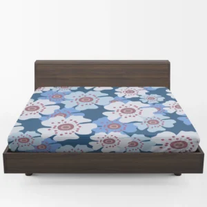 Daisies Summer Floral Print Fitted Sheet 1