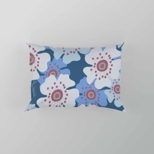 Daisies Summer Floral Print Pillow Case