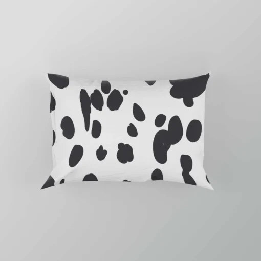 Dalmatian Print Black Dots Pillow Case